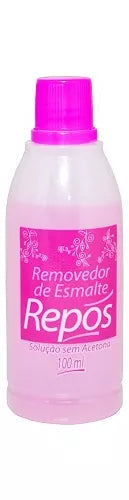 Removedor De Esmalte Repos 100ml S/ Acetona