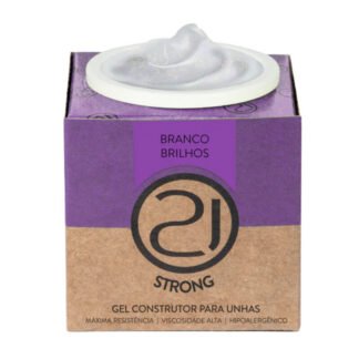 Gel Ecoline Strong Branco Brilhos 34g