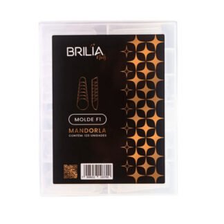 Molde F1 Mandorla 120un Brilia Nails
