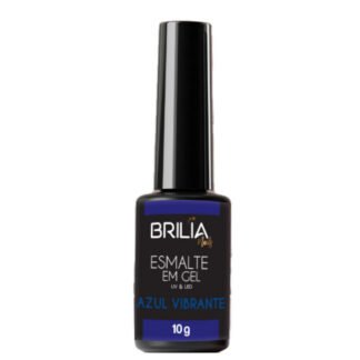 Esmalte Gel Azul Vibrante 10g Brilia Nails