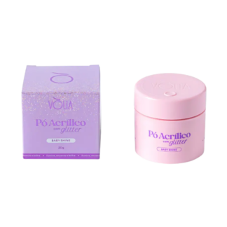Pó Acrílico Com Glitter Baby Shine 20g