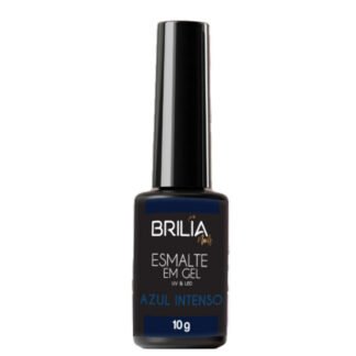Esmalte Gel Azul Intenso 10g Brilia Nails
