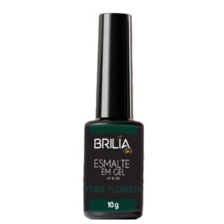 Esmalte Gel Verde Floresta 10g Brilia Nails