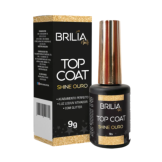 Top Coat Shine Ouro 9g