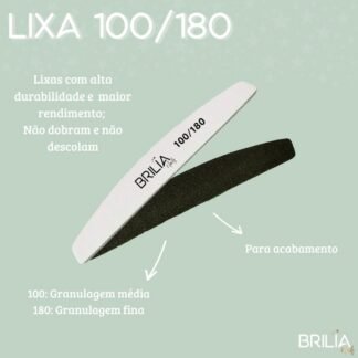 Lixa Boomerang 100/180 c/20 unidades